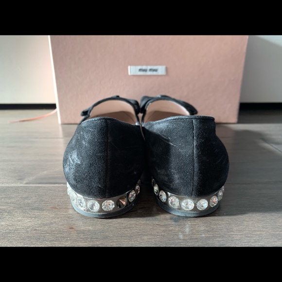 Miu Miu suede flat （on sale) - Picture 6 of 6